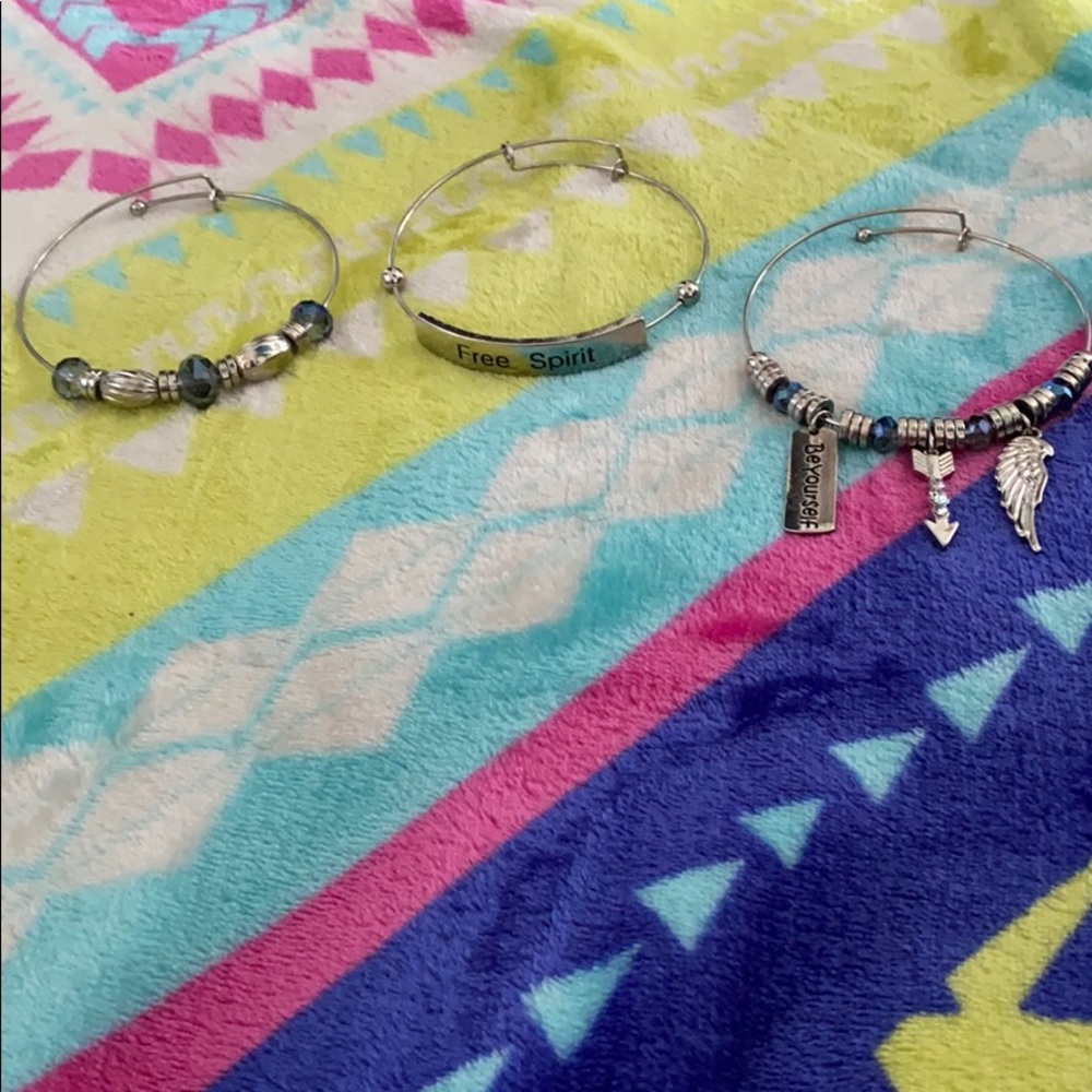 3 bracelets